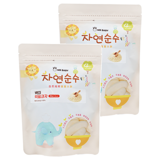 MB BABY 萌寶寶 大米餅 4個月以上, 原味, 20g, 2包