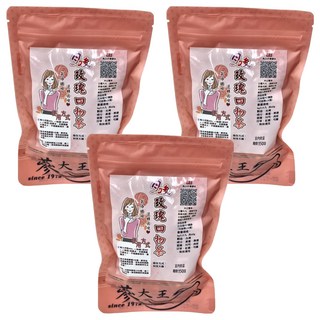 夢大王 玫瑰四物茶包, 6g, 10包, 3袋