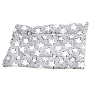 加厚寵物保暖墊 49 x 32cm 灰色白星, 1個
