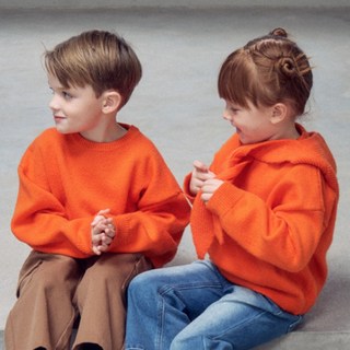 ROANJANE 兒童Pinky Pop寬鬆套頭毛衣