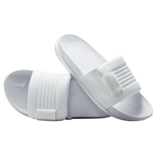 NIKE 耐吉 女款 W OFFCOURT ADJUST SLIDE 拖鞋 DV1033-101, 23cm, 白色