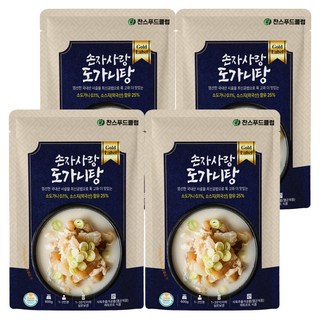 ChanseuPudeu 愛孫牛膝骨湯, 4個, 600g