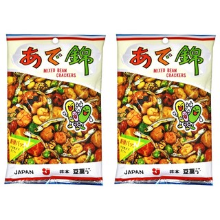 井本 魚干什錦豆果子, 日本產混合豆餅, 100g, 2包