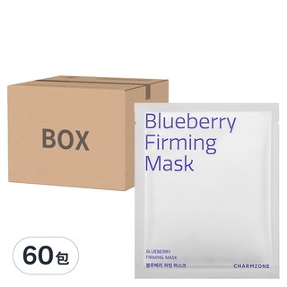 CHARMZONE 藍莓緊緻面膜，30片裝, 1片, 60片