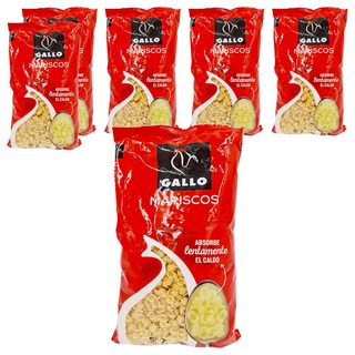 GALLO 公雞牌 貝殼麵 Mariscos 西班牙原裝進口 杜蘭小麥製成, 250g, 6包