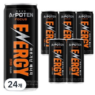 아르포텐 아르기닌 포커스 에너지 드링크, 355ml, 24개
