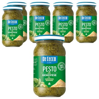 DE CECCO 得科 羅勒青醬 利古里亞地區傳統醬料, 190g, 6罐