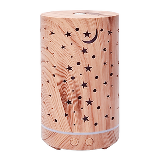 超聲波加濕擴香水氧機 150mL水箱 10W 2.4MHz 20-40平方米, 木紋