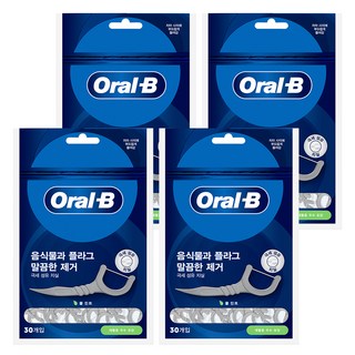 Oral B 一次性牙線, 30支, 4包