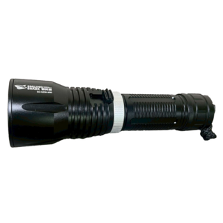 SMILING SHARK 微笑鯊 強光潛水手電筒 短款 SDQ20A, 1個, 黑色