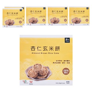 里仁 杏仁玄米餅, 264g, 6盒
