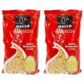 GALLO 公雞牌 貝殼麵 Mariscos 西班牙原裝進口 杜蘭小麥製成, 250g, 2包