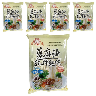 東北 薑麻油乾拌蕎麥麵線, 5包