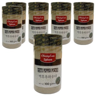 Cheongeun F&B 白胡椒粉, 100g, 6個