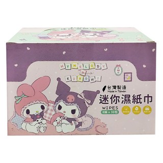 Anny Rabbit 安妮兔 三麗鷗 迷你濕紙巾 扮家家酒 8抽, 1盒