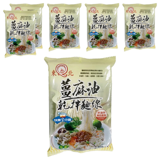 東北 薑麻油乾拌蕎麥麵線, 6包