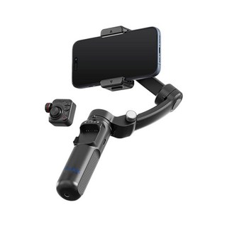 CYKE M02 手持雲台三軸AI補光穩定器 折疊便攜 磁吸遙控, 黑色, 1盒