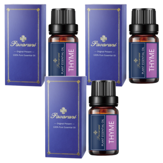 Pavaruni 純單方精油 百里香 thyme 10ml, 3瓶