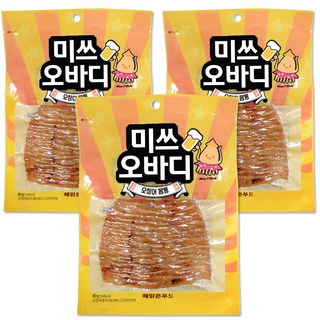 Seapure Miss O身體魷魚, 3個, 80g