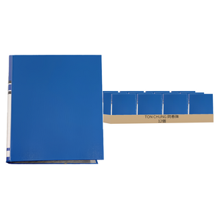 TON CHUNG 同春牌 環保圓型3孔夾 F310, 單色, 12本