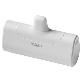 Iwalk Battery 四代行動電源 Lightning 精巧便攜, DBL4500L, 知性白