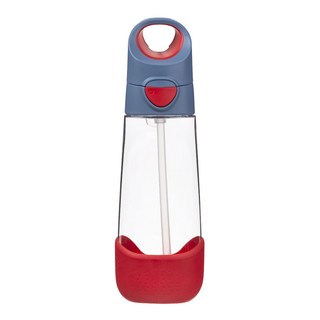b.box tritan 隨行水壺 600ml 耐熱90度, 藍色 + 紅色, 1個