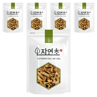 자연초 볶은 작두콩차, 200g, 5개, 1개입