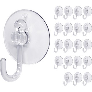 피키픽스 진공 흡착 큐방 + 고리 20p, 투명, 1세트