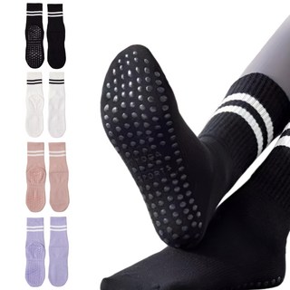 떼루와 彼拉提斯襪 瑜珈 健身 防滑運動襪 4雙組