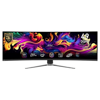 MSI MPG QD-OLED 電競螢幕, 491CQPX, 49吋