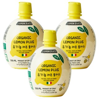 義大利檸檬汁, 3個, 200ml