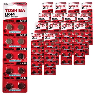 TOSHIBA 東芝 鹼性乾電池 LR44, 3個, 50入