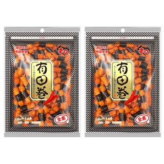 ARITA 有田製菓 海苔小卷 辣味, 2包, 80g