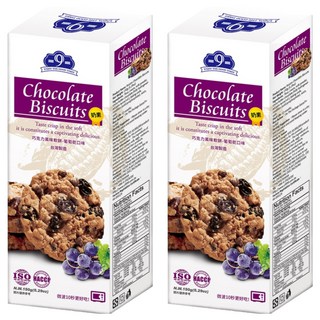 191 巧克力葡萄餅乾, 150g, 2盒
