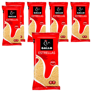 西班牙 GALLO 公雞牌 星星麵 Estrellas, 250g, 6包