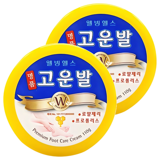 고운발 웰빙헬스팜 명품 크림, 110g, 2개