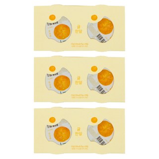 Ecomom Meal 嬰幼兒山村布丁 2入, 3套, 150g, 一顆橘子