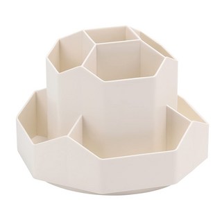 SDLP 時代良品 旋轉筆筒 米白色 300g, 1個