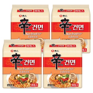 NONGSHIM 農心 非油炸辛拉麵 97g, 16包