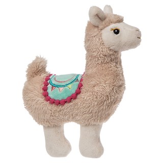 Mary Meyer蜜兒 柔軟手搖鈴 羊駝莉莉, 安全柔軟布料，完美適合小手的尺寸, 1個