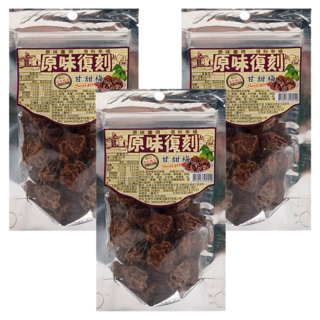 原味復刻 甘甜梅 喫茶追劇佳品, 60g, 3包
