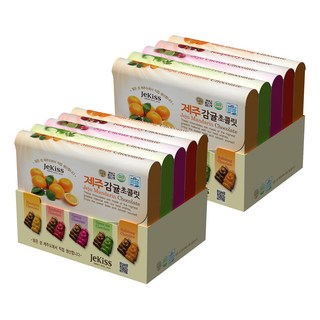 JeKiss 濟州綜合巧克力組 5種口味, 2盒, 175g