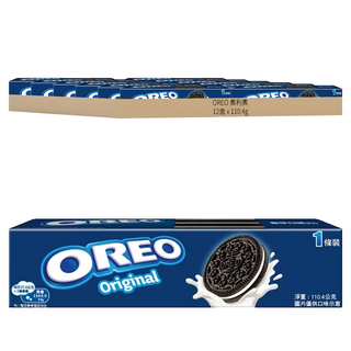 OREO 奧利奧 夾心餅乾, 110.4g, 12盒