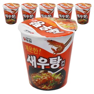 Nongshim 農心 鮮蝦湯麵 67g, 6入