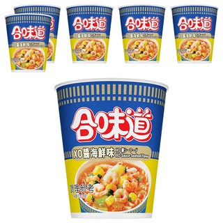 NISSIN 日清 CUP NOODLE 合味道 XO醬海鮮味杯麵, 6入