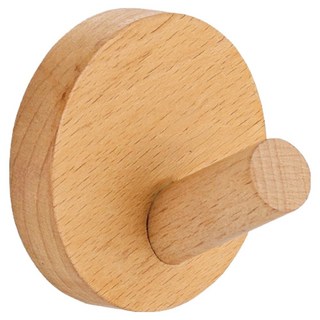 zozo life 原木掛勾 LV109-1, 櫸木, 1個