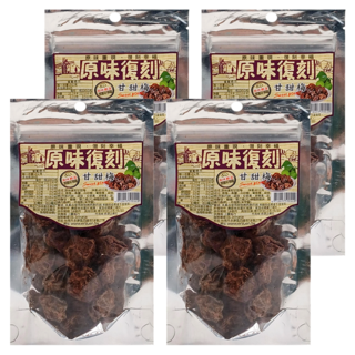 原味復刻 甘甜梅 喫茶追劇佳品, 60g, 4包