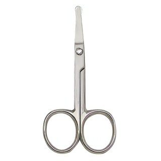 SUNDEN經典設計鼻毛剪 高級鍛造 不鏽鋼材質 圓潤刃口不傷皮膚 易入鼻腔, SD1257, 1件