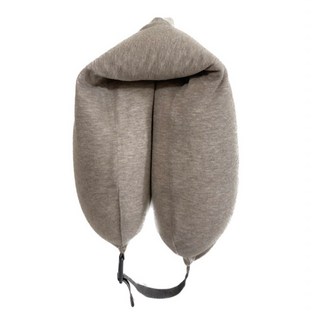 半島良品 條紋U型枕 S03, 64 x 16.5cm, 棕色