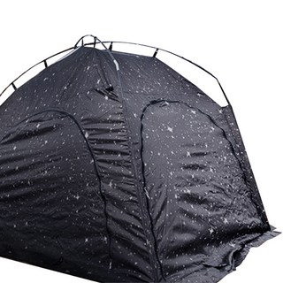圖案圓頂帳篷, 黑色的, 1或2人
